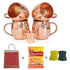 Copper Mule Mug Set Of 4  Shot Glass